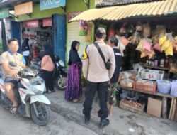 Ketersediaan Bahan Pokok Dipantau Polsek Kragan Menjelang Ramadhan