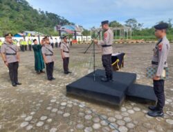 Kapolres Kayong Utara Memimpin Sertijab Kapolsek Seponti, dan Kasat Narkoba