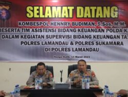 Kapolres Lamandau di Anugerahi Penghargaan Dari Kepala Pusat Keuangan Polri