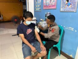 Kegiatan Vaksin Covid-19 Masih Dilayani Klinik Polres Singkawang