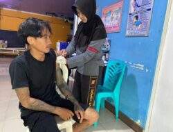 Klinik Polres Singkawang Layani Kegiatan Vaksinasi Covid-19