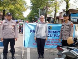 Kepolisian Sektor Demak Kota Rutin Melaksanakan Pengamanan Pasar Krempyeng