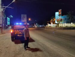 Kerap Jadi Arena Balap Liar, Ruas Jalan Di Kecamatan Rembang Rutin di Patroli Anggota Polsek Rembang Kota