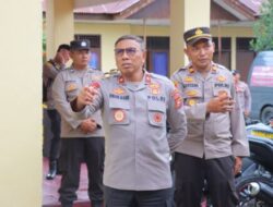 Kunjungi Polsek Seginim, Wakapolda Bengkulu Tekankan Untuk Laksanakan SOP