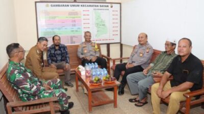 Kunjungi Polsek Sokan dan 2 Polsek Lainnya, Kapolres Melawi Berdialog Langsung Dengan Forkopimcam, Personel dan Tokoh Masyarakat