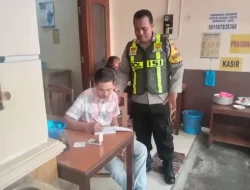 Wujud Sinergitas Dengan Warga, Bripka Muslih Laksanakan Sambang Rutin