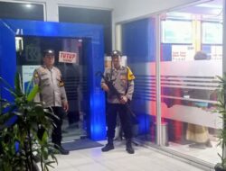 Patroli Di Perbankan, Unit Samapta Polsek Dempet Ingatkan Warga Sekitar Waspada Penipuan Online