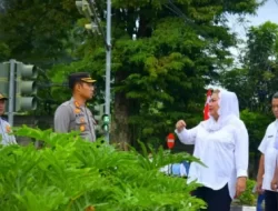 Wakapolrestabes Semarang Mengikuti Kegiatan Peletakan Batu Pertama Taman Sriranda Kota Semarang