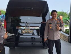 Personil Polsek Sayung Lakukan Pengamanan Kunjungan Kerja Gubernur Akpol