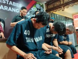 Komplotan Spesialis Pencurian Rumah Kosong Ditangkap Polrestabes Semarang