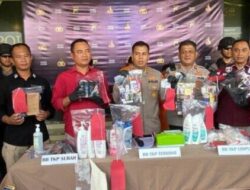 Tiga Pelaku Sindikat Spesialis Pembobol Minimarket Berhasil di Amankan Polres Batang