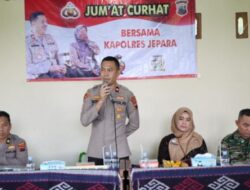 Polres Jepara Dengarkan Curhatan Warga Desa Bangsri