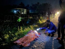 Polres Kubu Raya Laksanakan Penyelidikan Misteri Penemuan Mayat Wanita Muda Bersimbah Darah Di Bawah Jembatan