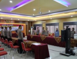 Polres Rembang Laksanakan Latihan Pra Operasi Bina Kusuma Candi 2023