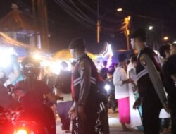Polres Singkawang Lakukan Pengamanan Pawai Obor Dan Lentera Ramadhan 1444 H Di Kota Singkawang
