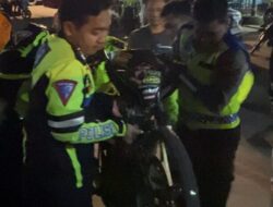 Balap Liar di Jalan Lingkar Selatan Pati Diobrak-Abrik Polresta Pati