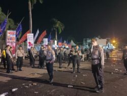 Polresta Pati Kerahkan 300 Anggota Gabungan Amankan Konser Musik Denny Caknan