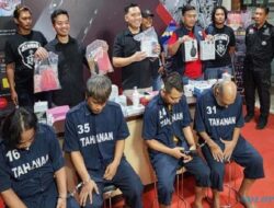 Polrestabes Semarang Tangkap Komplotan Pencuri Puluhan Iphone