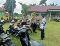 Polsek Batik Nau Menggelar Razia Knalpot Brong di Sekolah -Sekolah