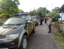 Pemberangkatan Giat PSHT Ranting Bulu Dikawal Polsek Bulu