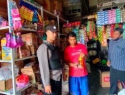 Polsek Demak Kota Pantau Harga Sembako di Pasar Tradisional