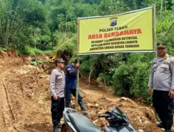 Polsek Reban Batang Ingatkan Masyarakat Waspada Potensi Bencana Hidrometeorologi