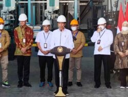 Presiden Joko Widodo Resmikan Pabrik Penggilingan Padi di Sragen