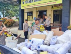 Ratusan Selongsong Petasan Tanpa Obat Mercon Diamankan Polisi