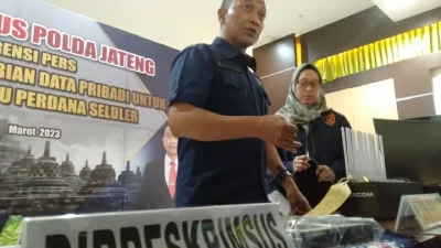 Registrasi Kartu Perdana dengan NIK dan NKK Orang, KA Diamankan Ditreskrimsus Polda Jateng