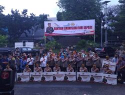 Ribuan Paket Sembako dari Kapolri Disebar ke Masyarakat Jakarta Selatan