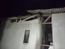 Naas! Rumah Warga Madukara Banjarnegara Rusak Tersambar Petir