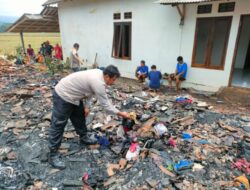 Satu Rumah Di Desa Harjowinangun Ludes Terlahap Si Jago Merah, Kerugian Ditaksir Hingga Ratusan Juta