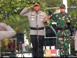 Siap Amankan Agenda Nasional, Polres Demak Gelar Apel Jam Pimpinan TNI-Polri