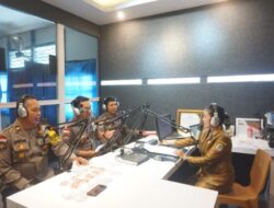 Sosialisasi Karhutla, Polres Kapuas Hulu Laksanakan Talk Show di Radio Rasika Putussibau