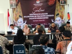 KPU Jateng Sosialisasikan Dapil Pemilu 2024 di Banjarnegara