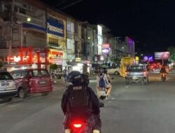 Tim Merpati Polres Singkawang Laksanakan Patroli Antisipasi Kejahatan Jalanan