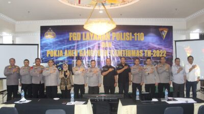 Rumuskan Solusi Layanan 110 Lebih Maksimal, SOPS Polri Gelar FGD