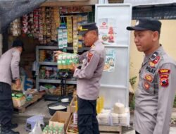 Polsek Dempet Patroli KRYD Di Pasar Wonopolo Cegah Gangguan Kamtibmas