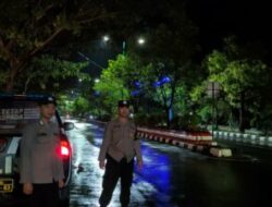Antisipasi Balap Liar Jelang Sahur, Polsek Demak Kota Melaksanakan Patroli Harkamtibmas