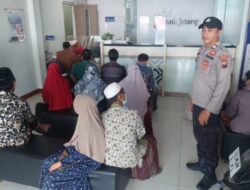 Cegah Kejahatan, Polsek Kragan Rembang Himbau Nasabah Bank