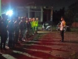 Bhabinkamtibmas Polsek Karangawen, Babinsa dan Aparat Desa Menggelar Patroli Bersama