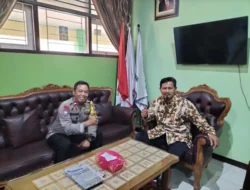 Bhabinkamtibmas Polsek Ngaliyan Laksanakan Silaturahmi Ke SMA 7 Semarang 