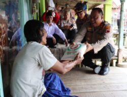 Di Bulan Ramadhan, Polres Demak Bagikan Ratusan Sembako