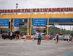 Jalur Satu Arah dari GT Kalikangkung Semarang Masih Berlangsung