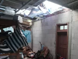 Enam Rumah di Susukan Banjarnegara Hancur Diterjang Puting Beliung