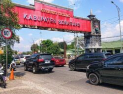 Jalur Non Tol Semarang-Kabupaten Semarang Macet Parah H+1 Lebaran