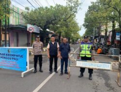 Jaga Kondusifitas di Bulan Ramadhan, Polsek Melaksanakan Pengamanan di Pasar Krempyeng
