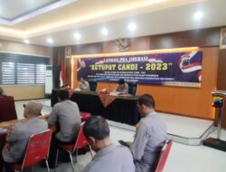 Wakapolres Rembang Buka Latpra Operasi Ketupat Candi 2023 Jelang Idul Fitri