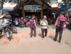 Jelang Lebaran, Jajaran Polres Rembang Patroli Pusat Keramaian