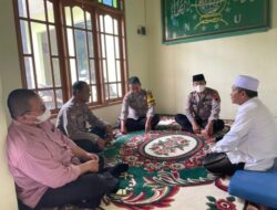 Jelang Lebaran, Personil Polsek Gajah Himbau Masyarakat Jaga Kondusifitas